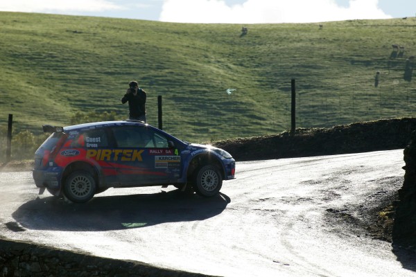 Heat 2 of the 2007 Toyota Kluger Rally SA